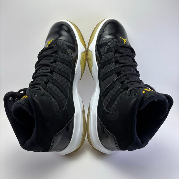 JORDAN Max Aura GS “Black Gold” Athletic Shoes Youth Size 7Y - Picture 6 of 12